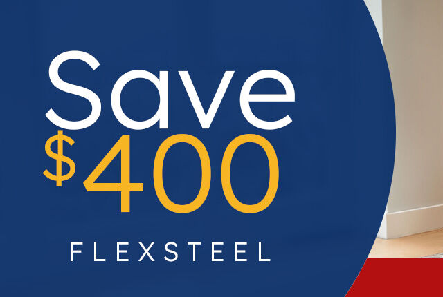 Save $400 on Flexsteel recliners